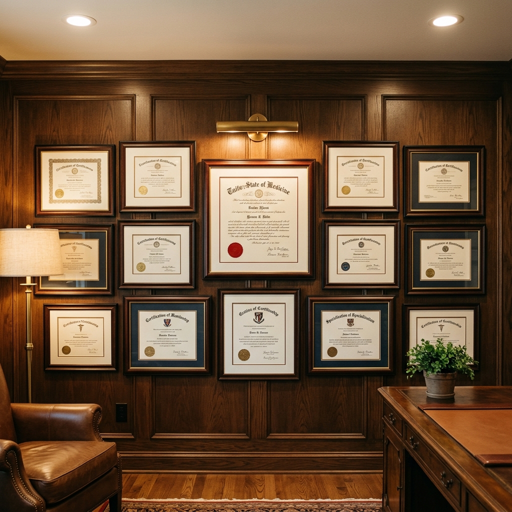Diplomas y certificaciones